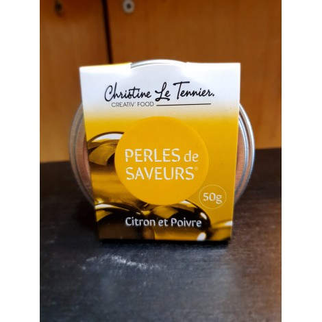 Perles citron & poivre